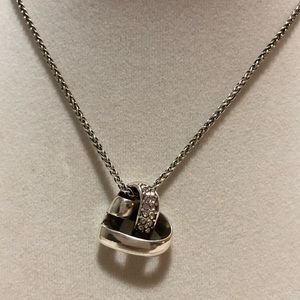 🌸 Brighton Floating Heart Necklace